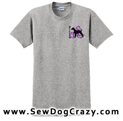 Embroidered Brittany Dog Tees