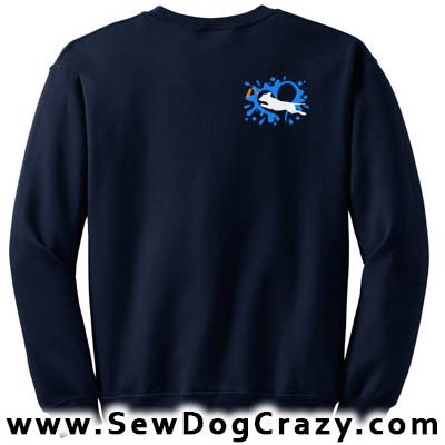 Embroidered Dock Jumping Chihuahua Sweatshirts