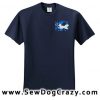 Long Haired Chihuahua Dock Jumping Tshirts