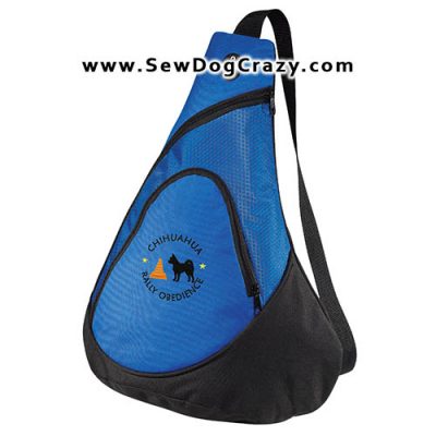 Embroidered Chihuahua Rally Obedience Bags