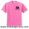 Embroidered Long Haired Chihuahua Tshirt