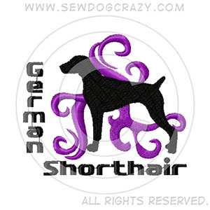 Tribal Embroidered German Shorthaired Pointer Shirts