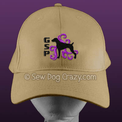 Tribal Embroidered German Shorthaired Pointer Hat