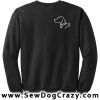 Embroidered German Shorthaired Pointer Barn Hunt Sweatshirt