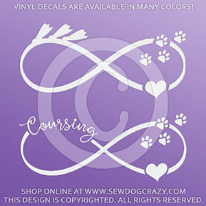 Infinity Lure Coursing Decals