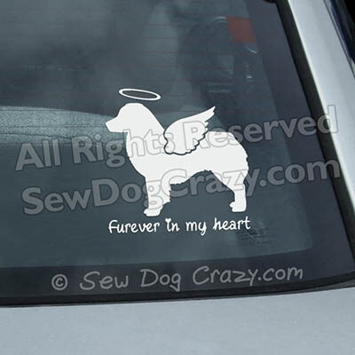 Personalized Angel Mini Aussie Decal
