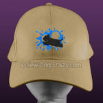 Embroidered Scottish Terrier Dock Jumping Hat