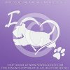 Love Scottish Terrier Dog Sports Decals