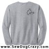 Embroidered Scottie Barn Hunt Sweatshirt