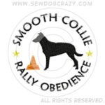 Embroidered Smooth Collie Rally Obedience Gifts