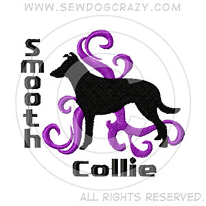 Embroidered Smooth Collie Shirts