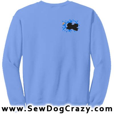 Embroidered Tibetan Terrier Dock Jumping Sweatshirts