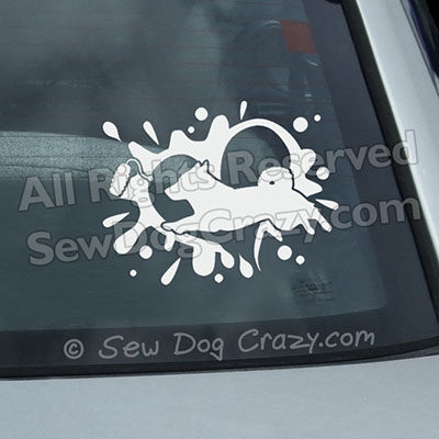 Vallhund with Tail Dock Jumping Decals