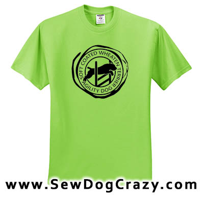 Wheaten Terrier Agility Tshirt