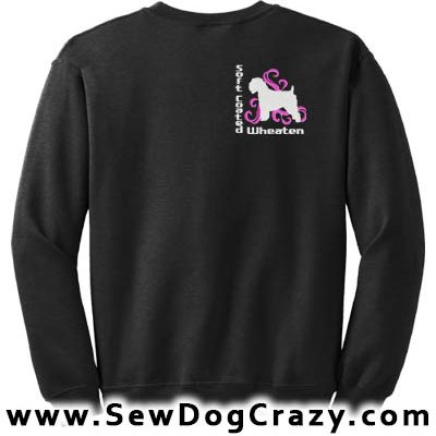 Tribal Wheaten Terrier Sweatshirts