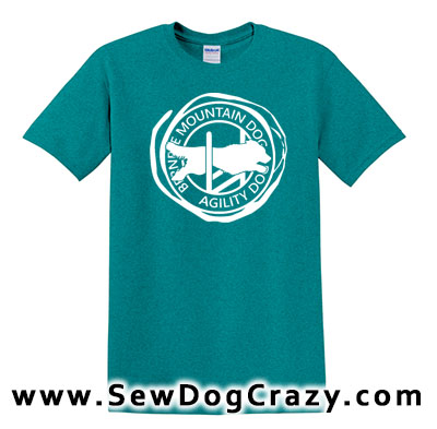 Bernese Mountain Dog Agility Tshirt