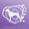 Love Weimaraners Car Sticker