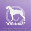 Custom Weimaraner Vinyl Decals