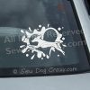 Weimaraner Dock Jumping Car Window Stickers