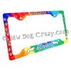 Rottweiler Agility License Plate Frame