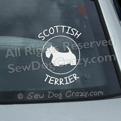 Scottish Terrier Decals