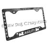 Shih Tzu Dog Agility License Plate Frames