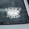 Bernese Mountain Dog Sports Window Decals