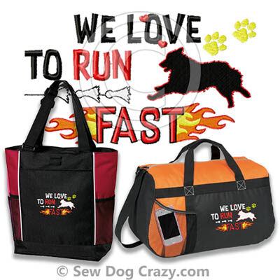 Embroidered Fast Aussie Bags