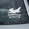 Agility Kooikerhondje Decals