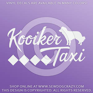 Kooiker Taxi Vinyl Decal