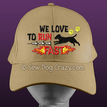 Embroidered Lab Lure Coursing Hat