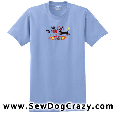 Embroidered Lab Lure Coursing Tshirt