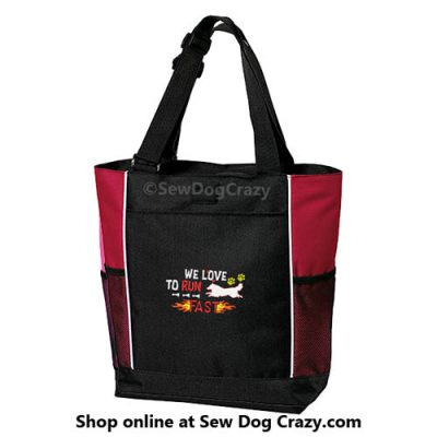 Sheltie fast tote bag