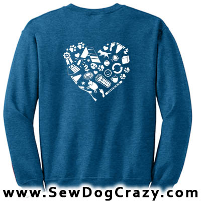 Love Performance Dog Sweatshirts