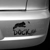 Dock Diving English Bulldog Sticker