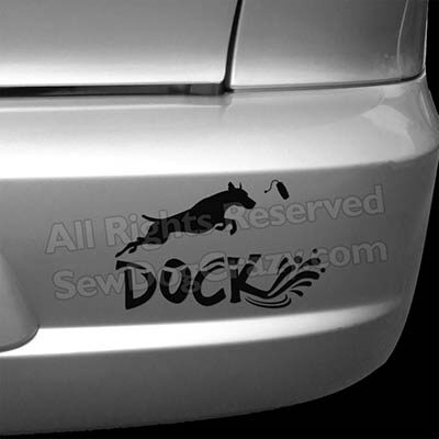 German Shorthaired Pointer Dock Diving Bumper Stickers