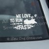 Lure Coursing Havanese Car Stickers