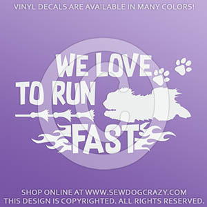 Havanese Lure Coursing Decals