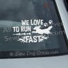 Kooiker Lure Coursing Window Stickers
