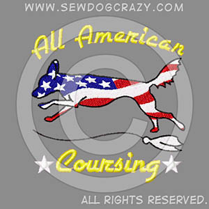 Embroidered All American Lure Coursing Shirts