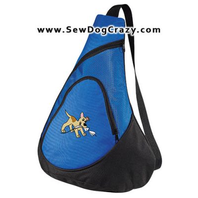 Embroidered Lure Coursing Bag