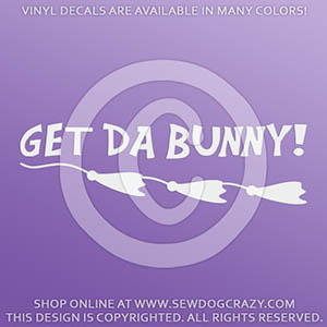 Get da Bunny Vinyl Sticker