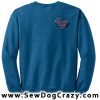 Embroidered Heart Lure Coursing Hoodies