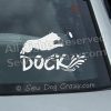 Dock Diving Miniature American Shepherd Decals