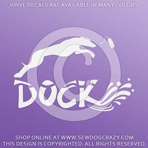 Whippet Dock Diving Decals