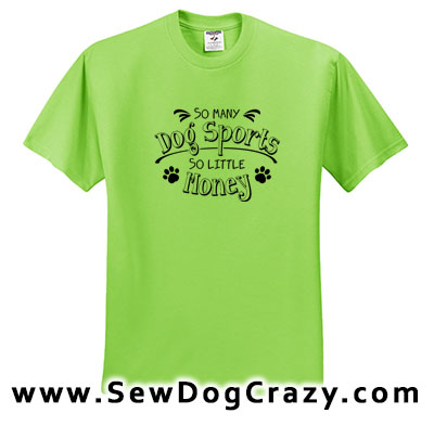 Dog Sports Tshirts