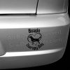 Beagle Therapy Dog Car Decal
