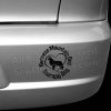 Bernese Mountain Dog Therapy Dog Vinyl Stickers
