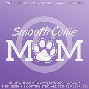 Smooth Collie Mom Decals
