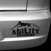 Agility Greyhound Dog Walk Bumper Sticker